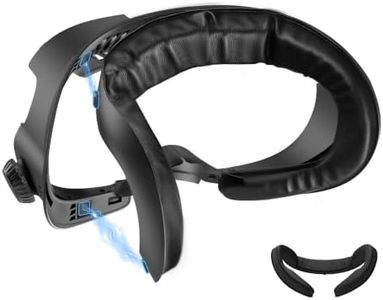 AMVR FC4M Magnetic Facial Interface, Silk Face Pad Cover with Ventilation-Design, Compatible with Quest 3 Accessories, Face Cushion for Halo Head Strap (NOT Compatible with Quest 3S)
