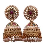 Flaring jewellers Traditional and Antique Pearl Jhumki Earring for women and Ethinic style jhumka for girls