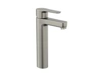 Kohler 29929IN-4ND-BN Metal Tall Lav Faucet, Silver, Brushed Finish