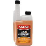 STA-BIL (22275) 360 Protection Treatment And Fuel Stabilizer Corrosion-Prevents Ethanol Damage, 32 fl. oz