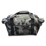 Rhino USA Recovery Gear Storage Bag - Ultimate Recovery Kit Bag for Organization in Your Vehicle (CAMO)