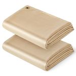 2 Pack Heavy Duty Fiberglass Welding Blanket, 4x6 ft Heat Resistant Blanket with Brass Grommets, Multi-Purpose Welding Mat for Grill, Smoker, Camping, Industrial Use