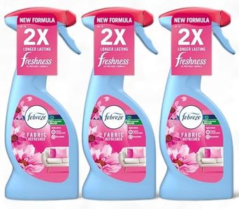 Febreze Fabric Refresher bundle, Water-Based Formula Fabric Spray, Laundry Scent Boosters - 3 x BLOSSOM & BREEZE 375ml - Pack of 3 - Febreze Fabric Fresheners bulk buy