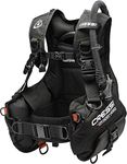 Cressi Start Pro, New B.C.D Unisex Buoyancy Compensator - Cressi Since 1946,Black,XXS