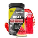 ElectroFizz BCAA 7Gms (2:1:1 formula) with Citrulline & Electrolyte Blend for Muscle Recovery & Endurance - Pre/Post Workout & Intra Workout - 400 gms (Watermelon)