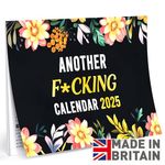 2025 Calendar Joke Gifts For Her - A3 Month to View, features Funny Quotes to get you through the year - Gag, Great Gift for Birthdays, Secret Santa Christmas Stocking Present