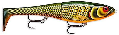 Rapala Unisex Adult X-Rap Peto Fishing Lure Artificial Bait with Soft Fishtail Freshwater Spinning Bait Running Depth 0.5-1m Fishing Lure 14 cm Made in Estonia Scaled Roach, 14 cm / 39 g