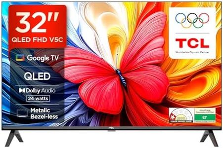 TCL 80 cms (32 inches) V5C Series Full HD Smart QLED Google TV 32V5C
