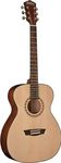 Washburn Apprentice 5 Dreadnought Acoustic Guitar With Hard Case, Natural (AF5K-A)