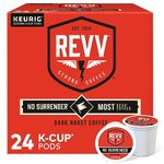 Revv No Surrender, Dark Roast Coffee, 24 Count