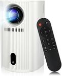 Mini Projector [Seamless Autofocus] with WIFI 6 and Bluetooth 5.4, 4K 1080P Portable Projector 200'' Screen Smart Movie Projector Auto Keystone Compatible for Laptop, PC, Smartphone