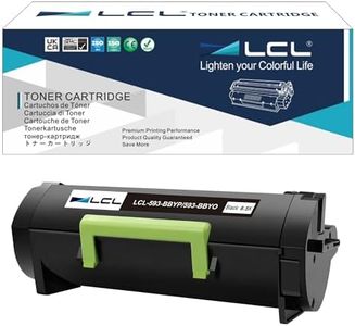 LCL Compatible for Dell 593-BBYP 593-BBYO CH00D S2830dn S2830 (1-Pack,Black) Toner Cartridge for Dell S2830dn S2830