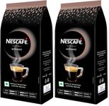 Nescafe Intenso Whole Roasted Coffee Beans, Arabica and Robusta Blend, 1kg, Bag (Pack of 2)