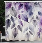 Ambesonne Purple Shower Curtain, Ca