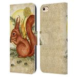 Head Case Designs Officially Licensed Amy Brown Fairy Squirrel Mythical Leather Book Wallet Case Cover Compatible With Apple iPhone 6 / iPhone 6s