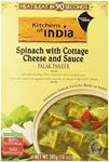 Kitchens Of India Ready To Eat Palak Paneer, Spinach With Cottage Cheese, 10-Ounce Boxes (Pack of 6)