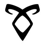 CCI Angelic Power Rune Shadowhunters Decal Vinyl Sticker|Cars Trucks Vans Walls Laptop|Black |5.5 x 5.5 in|CCI1890