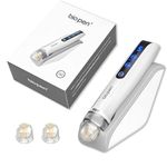 Bio Pen Q2 3-in-1 Microneedling Pen – Dermapen with EMS Electroporation & LED Light Therapy, Cordless, Touchscreen, 0–1.5 mm Depth Adjustment, incl. 2 Sterile Replacement Cartridges