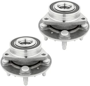 PM Auto Front Wheel Hub Bearings Assembly Replacement for 2010-2017 Chevrolet Equinox, Wheel Bearing Hubs Pair of 2