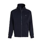 Tommy Hilfiger Kids Tape Zip Trough Tracksuit Top Navy 8 Years