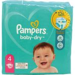 Pampers Baby Nappies Size 4 (9-14 kg) Baby-Dry, Maxi, 30 Nappies