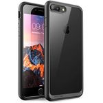 SUPCASE Unicorn Beetle Style Case Designed for iPhone 7 Plus, iPhone 8 Plus Case, Premium Hybrid Protective Clear Case for Apple iPhone 7 Plus 2016 / iPhone 8 Plus 2017 (Black)