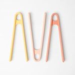 Inspire My Play 3 x Coral Kids Tweezers for Fine Motor Skills - Toy Tongs for Children - Pincer grip Toys - Sensory Toys and Accessories for Messy Play