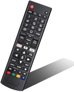 JNGKE Universal Remote Control for LG-Smart-TV with Netflix Button LG Replacement Remote Compatible with All Models for 3D 4K 8K LCD LED OLED UHD HDTV Smart TVs AKB75095307 AKB75375604 AKB74915305