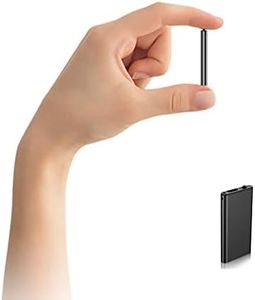 STTWUNAKE Only 0.19 inches thick,Mini Voice Activated Recorder,Digital Audio Recorder,Small Listening Device,Micro dictaphone,