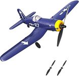 HTLNUZD RC Airplane F4U Corsair Remote Control Aircraft 761-8 4CH Radio Control Plane with 6Axis Stabilizer One Key Aerobatic Wingspan Remote Control Warbird Gift