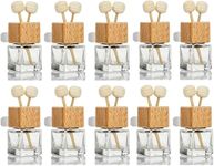 Kopinma 10Pcs Car Air Freshener, Car Essential Oil Diffuser for Interior Decor, Perfume Style Car Scents Air Freshener with Vent Clip, Remove Odor Essential Oil Diffuser Fragrance Diffuser