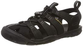 KEEN Women's Clearwater CNX SANDAL,Black/Black, 6UK