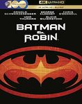 Batman & Robin Ultimate Collector's Edition with Steelbook [4K Ultra HD] [1997] [Blu-ray] [2023] [Region Free]