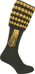 JACK PYKE Pebble Shooting Socks with Garters Green 8 to 11 UK