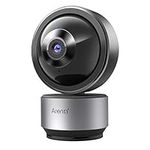 ARENTI 3MP/2K Indoor Security Camera, Metal Body 2.4G WiFi Video Baby Monitor, Home Smart Surveillance IP Camera for Pet/Dog/Puppy/Cat with App, AI/Sound Detection, Two-Way Talk, Night Vision