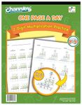 Channie’s One Page A Day Two Digit Multiplication Practice, Double Digit Multiplication Workbook, 50 Fun & Easy Tear-Off Math Practice Worksheets For 3rd, 4th, & 5th Grade Kids