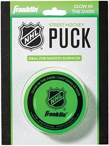 Franklin Sports NHL Street Hockey Glow in The Dark Puck