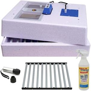 BRUJA Brutmaschine-Set Modell 3000 für Fasane/Zwerghühner mit vollautomatischer Wendung (3333-D-F-SET)