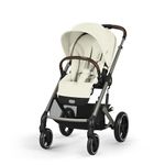 Cybex Balios Lux Stroller from Birth - 4 Years with Reversible Seat, Flat Comfortable Recline, One Hand Easy Fold, Height-Adjustable Handlebar and Advanced Wheel Suspension - Seashell Beige