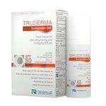 Regaliz Truderma Silicone Sunscreen For All Skin Type Gel Spf 50+ | Skin Brightening & Anti-Aging | Broad Spectrum Uva & Uvb Protection | 50Gm