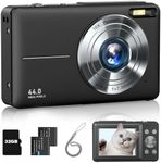 Digital Camera, FHD 1080P Point and