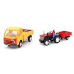 Centy Toys Tata Ace Pull Back Vehicle Centy Trolley Tractor (Colors May Vary), Kids