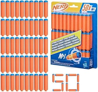 Nerf N Series N1 Darts, Includes 50 Darts, Compatible Only with Nerf N Series Blasters, Outdoor Games, Ages 8+