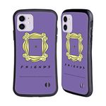 Head Case Designs Officially Licensed Friends TV Show Peephole Frame Iconic Hybrid Case Compatible with Apple iPhone 11