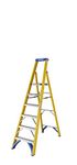 Werner Fibreglass Platform Stepladder 6 Tread