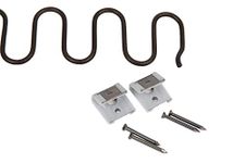 5 X ZIG ZAG CHAIR SPRINGS 24"+CLIPS+NAILS UPHOLSTERY SUPPLIES