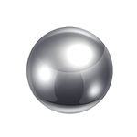 uxcell 2-1/2" Chrome Steel Bearing Balls G25 Precision