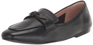 Cole Haan Women's York Bow Loafer, Black Leather, 7