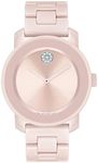 Movado Women's Bold Ceramic Pink Di