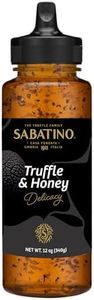Sabatino Tartufi Truffle Honey - Clover Honey Infused With Truffles, Sweet & Savory, Truffle Honey, 12 oz